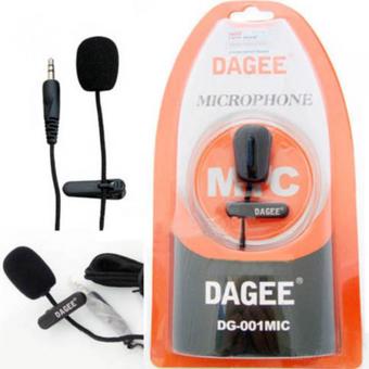 DAGEE ไมโครโฟน แบบหนีบ รุ่น DG-001 (Black)