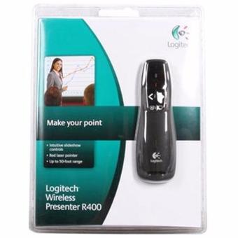Logitech Wireless Presenter R400 (สีดำ)
