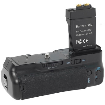 XCSource แบตเตอรี่กริปแนวตั้ง สำหรับ Canon EOS 550D 600D 650D 700D Camera