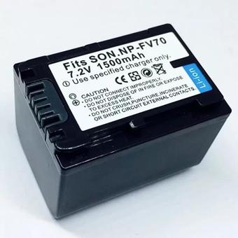 For Sony แบตเตอรี่กล้อง VDO รุ่น NP-FV70 Replacement Battery for Sony