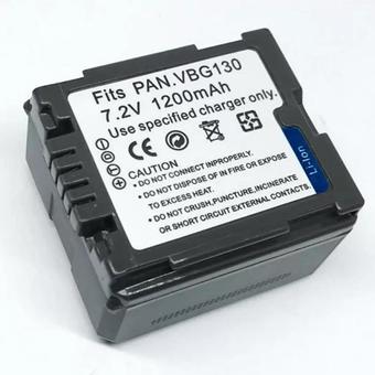 For Panasonic แบตกล้อง VDO รุ่น VW-VBG130 Replacement Battery for Panasonic