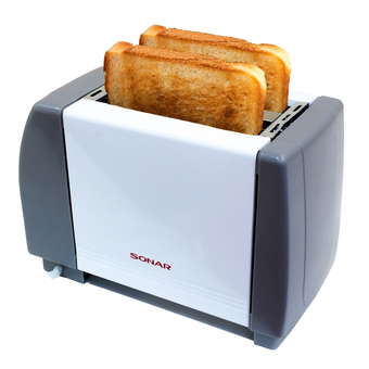 Sonar เครื่องปิ้งขนมปัง รุ่น ET-2S (สีขาวเทา)