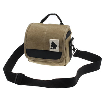 SLR Digital Camera Case Shoulder Bag Backpack for Canon/Sony (Brown)