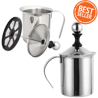 Shop108 Milk Frother เครื่องตีฟองนม สแตนเลส