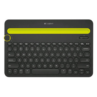 Logitech Bluetooth Multi-Device Keyboard K480 แป้นพิมพ์สกรีน TH/EN (Black)