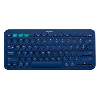 Logitech Multi-Device Bluetooth Keyboard รุ่น K380 (Blue) (Win,Mac,Chrome,Android,iOsAppleTv)