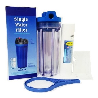 SafetyDrink เครื่องกรองน้ำใช้ 1 ขั้นตอน Pre-Filter Port 4 หุน (สีใส)