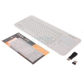 LOGITECH LG USB Wireless Touch Keyboard LG-K400RW (White)