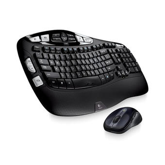 Logitech Wireless Wave Combo Mk550 With Keyboard and Laser Mouse (Intl)