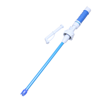 NEW YORK BIG SALE เครื่องปั๊มน้ำดื่มอัตโนมัติ 004 แบบยาว (Blue)
