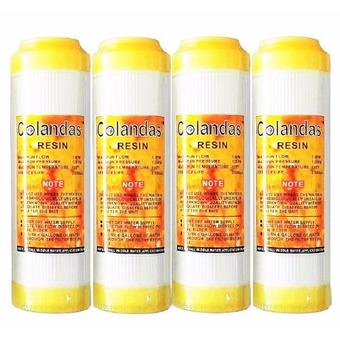 Colandas ไส้กรองน้ำ Resin (Softener) 10 นิ้ว x 2.5 นิ้ว 5 Micron x 4