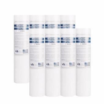 ไส้กรองน้ำ Sediment ( PP) 10 นิ้ว x 2.5 นิ้ว 5 Micron x8(White)