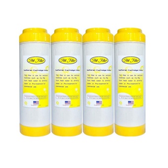 Pett ไส้กรองน้ำ Resin (Softener) 10 นิ้ว x 2.5 นิ้ว 5 Micron x 4