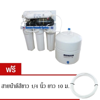 Unipure เครื่องกรองน้ำดื่ม 5 ขั้นตอนระบบ RO 50GPD คุณภาพดี ราคาประหยัด (รับประกัน 1ปี)