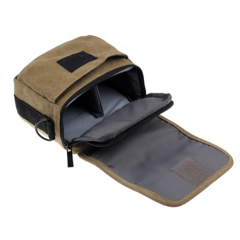 SLR Digital Camera Case Shoulder Bag Backpack For Canon For Sony Brown