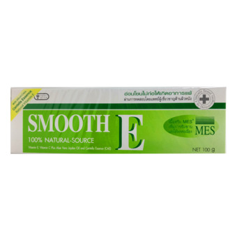 Smooth E Cream 100 G. สมูท อี ครีม 100 กรัม ช่วยลดริ้วรอย แผลเป็น จุดด่างดำ x 1 Box