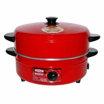 Imarflex กระทะไฟฟ้า รุ่น MP-16Q(Red)