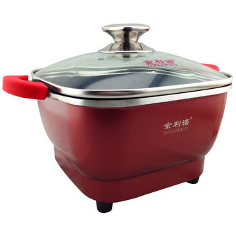 GetZhop หม้ออุ่น ตุ๋น ต้ม นึ่ง ไฟฟ้า สุกี้ ชาบู Jinli Nuo รุ่น LX-20M