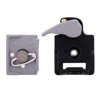 Camera 323 Quick Release Clamp Adapter + Quick Release Plate Compatible for Manfrotto 200PL-14 Compat Plate