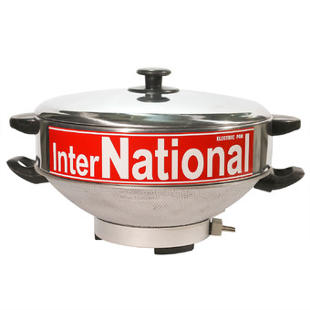 InterNational กระทะไฟฟ้า อเนกประสงค์ ขนาด 12นิ้ว