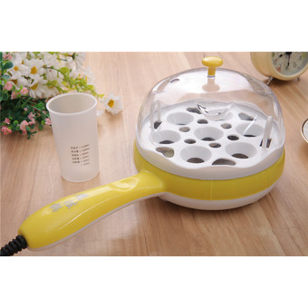 Automatic Electric Egg Multifunction Cooker Omelette Pan Non-stick Frying Omelette Stainless Steel Pan - Intl