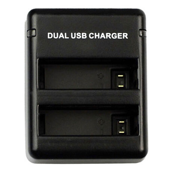 Vanker Dual Port USB Charger Dock Camera Battery AHDBT-401 Charging Kit for GoPro Hero4