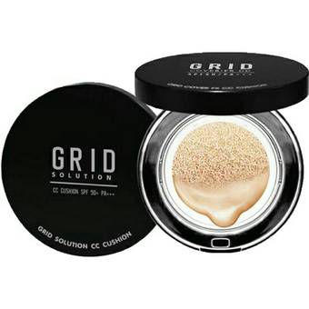 Grid คูชั่น แป้งกริด Solution CC Cushion
SPF50 PA+++ (15กรัม) - Black