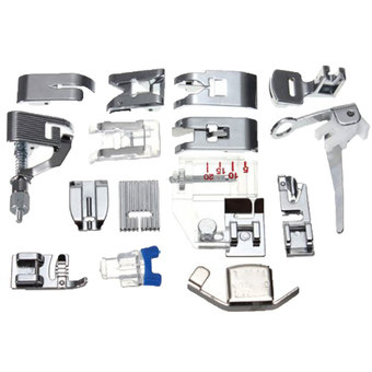 niceEshop Presser Feet Kit for Janome Toyota Brother Singer Domestic Sewing Machine