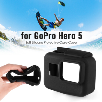 Silicone Camera Housing Case Protective Black for Gopro Hero 5 Accessory OS831