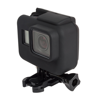 CHEER Soft Silicone Camera Case for Gopro Hero 5 Black Side Frame Housing Case Black - intl