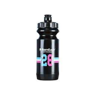 Cbike Monton water bottle กระติกน้ำ กระติกน้ำขี่จักรยาน คุณภาพสูง พื้นดำ ver.28(Black)