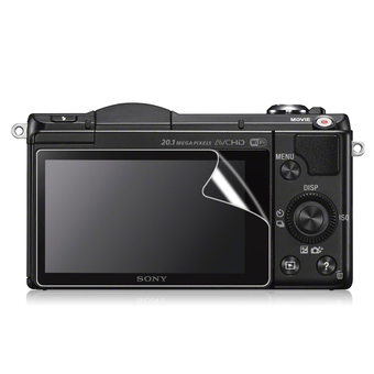 PopSky Sony A5100 /A5000 /A6000 High Definition (HD) Film Premium Ultra Slim Crystal Clear Screen Protector