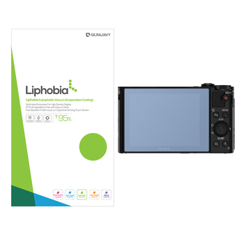 gilrajavy Liphobia Sony DSC-HX80 Camera Screen Protector 2 in1 (Clear)