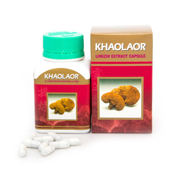 KHAOLAOR ขาวละออ เห็ดหลินจือ สกัด สายพันธุ์พระราชทานG2 (มีงานวิจัย เห็นผลจริง)