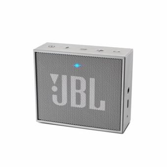 JBL GO ลำโพงบลูทูธ มีแบตเตอรี่ชาร์ตได้ในตัว รับโทรศัพท์ได้ (Micro USB)(Grey)
