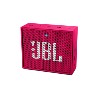 JBL GO ลำโพงบลูทูธ มีแบตเตอรี่ชาร์ตได้ในตัว รับโทรศัพท์ได้ (Micro USB) สีชมพู
