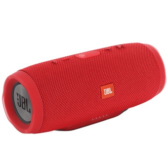 JBL Charge 3 Waterproof Bluetooth Speaker (Red)