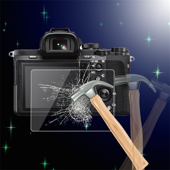 OH Tempered Glass Camera LCD Screen Protector Cover for Sony A7/A7R/A7S Transparent