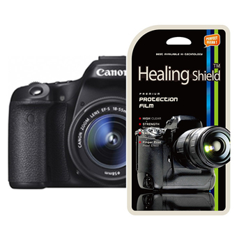 HealingShield Canon EOS-70D High Clear Type Screen Protector 2PCS