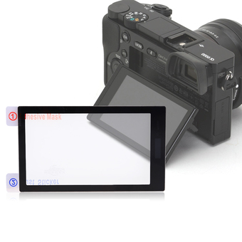 GGS Self-Adhesive Optical Glass LCD Screen Protector for Sony A6000 Camera - Intl