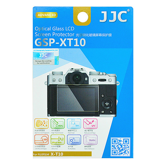 JJC GSP-XT10 แผ่นกันรอยจอ LCD แบบแข็งสำหรับกล้องฟูจิ X-T10 (Clear)