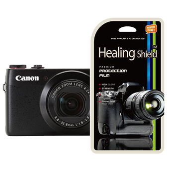 HealingShield Canon Powershot G7X High Clear Type Screen Protector 2PCS