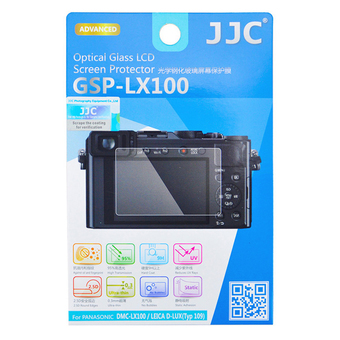 JJC GSP-LX100 แผ่นกันรอยจอ LCD แบบแข็งสำหรับกล้องพานาโซนิค LX100 (Clear)