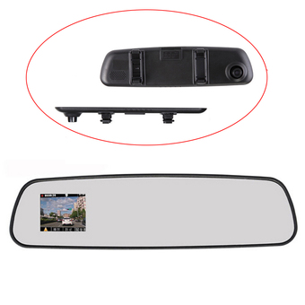 niceEshop Vehicle Car Camera Video Recorder Rear View Mirror Camcorder DVR (Black)