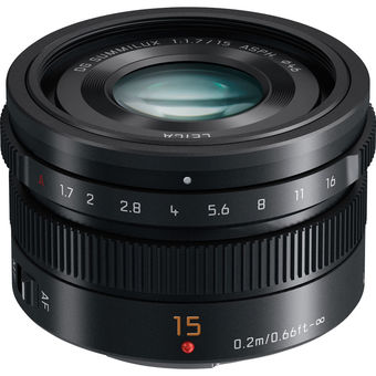 Panasonic Lens LUMIX G Leica DG Summilux 15mm f/1.7 ASPHประกันEC-MALL