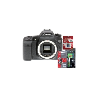 Canon EOS 70D Body (ประกันร้านEC-Mall) + SD TRANSCEND 16GB (400X) + ฟิล์มกันรอย + ชุดทำความสะอาด