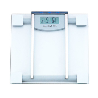 Orbia เครื่องชั่งน้ำหนักและวัดมวลไขมัน Body Fat &amp; Hydration Electronic Scale XY-6068 (Silver)