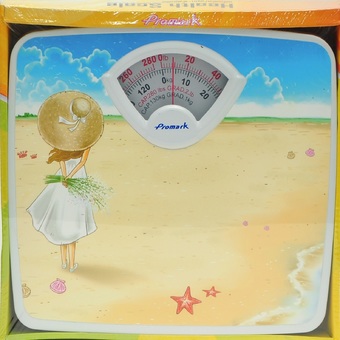 Promark เครื่องชั่ง คละลาย Scale Mechanical BEACH (Yellow)