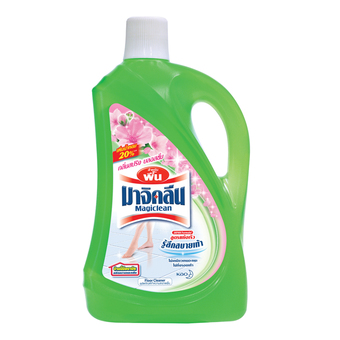 MAGICLEAN มาจิคลีน น้ำยาทำความสะอาดพื้น สีเขียว ขวด 1800 มล.