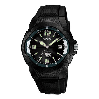 Casio Standard นาฬิกาข้อมือ รุ่น MW-600F-1A (Black)